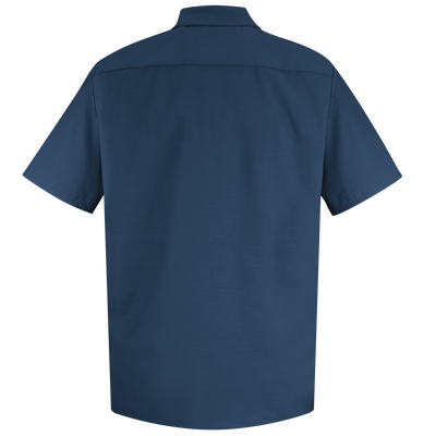 Men's Short Sleeve Specialized Pocketless Work Shirt