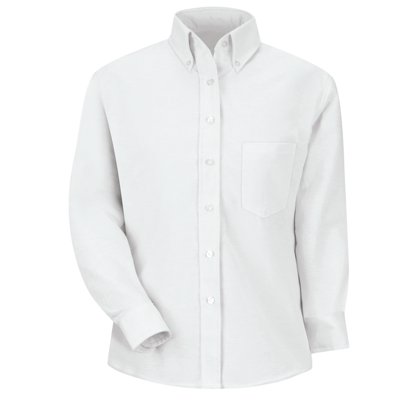 Women's Long Sleeve Executive Oxford Dress Shirt image number 1