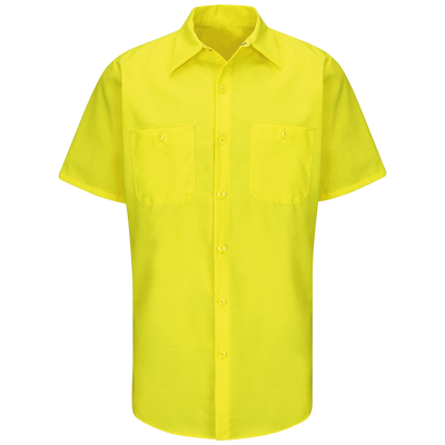Short Sleeve Enhanced Visibility Ripstop Work Shirt