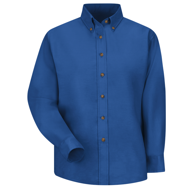 Women's Long Sleeve Poplin Dress Shirt image number 0