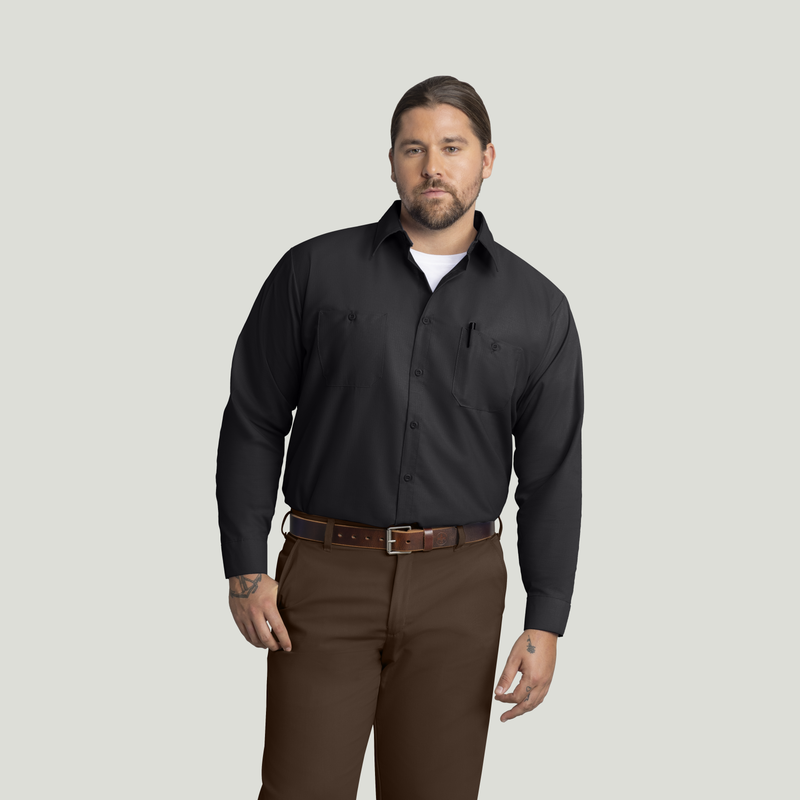 Men's Long Sleeve Work Shirt with MIMIX® image number 1