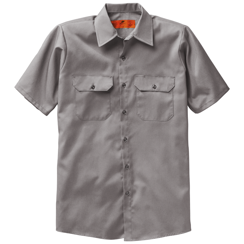 Men's Short Sleeve Utility Uniform Shirt image number 5