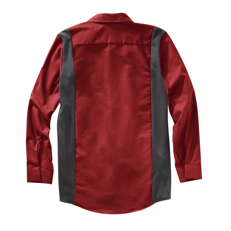 Men's Long Sleeve Performance Plus Shop Shirt with OilBlok Technology image number 6