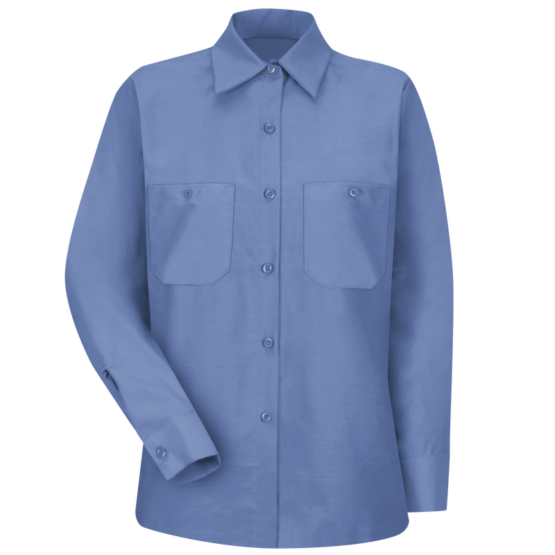 Women's Long Sleeve Industrial Work Shirt image number 0