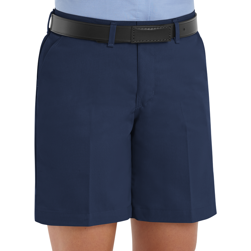 Women's Plain Front Shorts image number 3