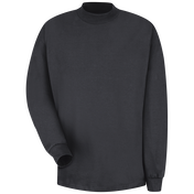 Mens long sleeve mock turtleneck shirts online