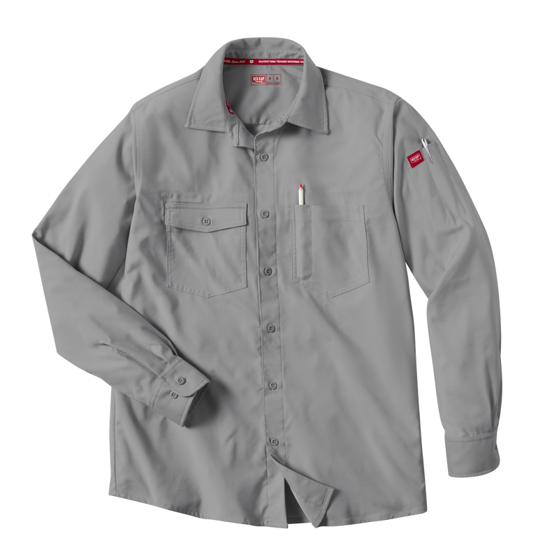 Men's Cooling Long Sleeve Work Shirt image number 17