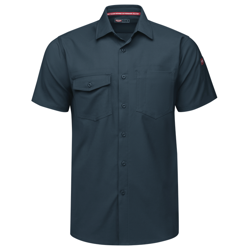 Men's Cooling Short Sleeve Work Shirt image number 9