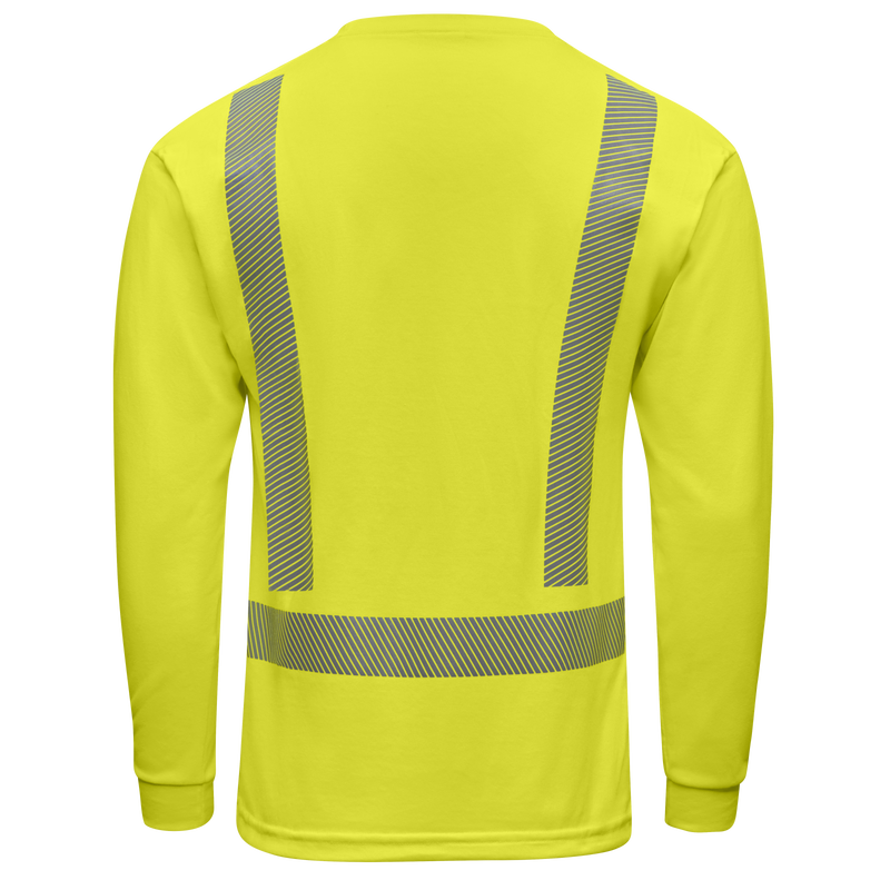 Hi-Visibility Breathable Long Sleeve Pocket T-Shirt - Type R Class 2 image number 2