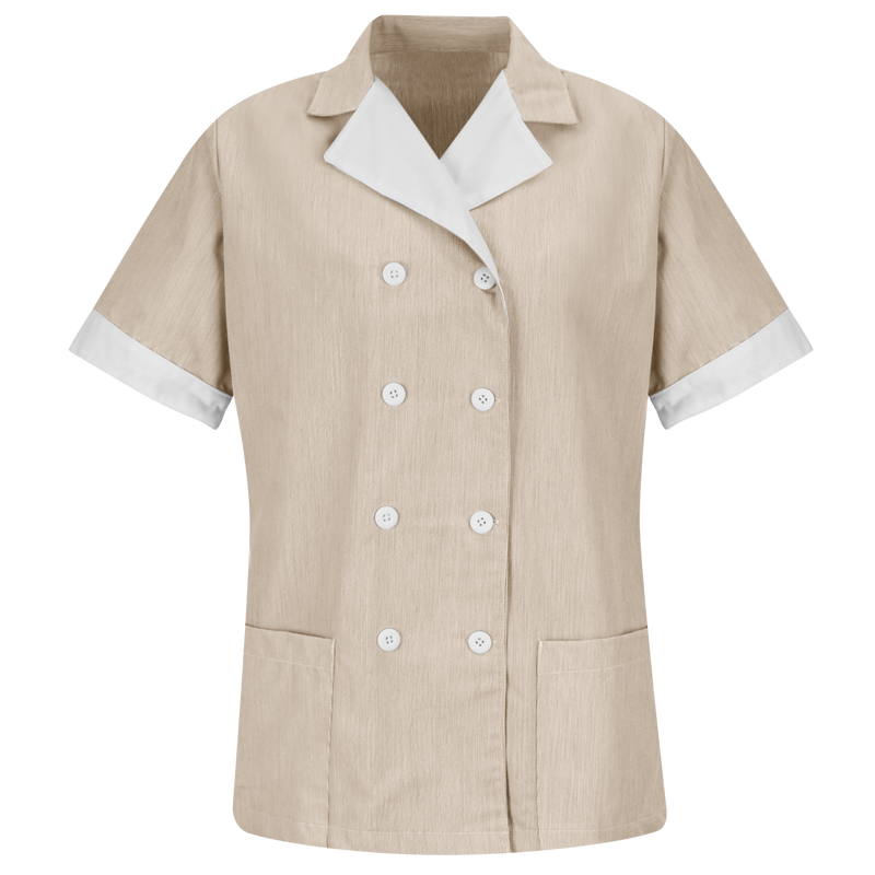 Women's Double-Breasted Lapel Tunic image number 1