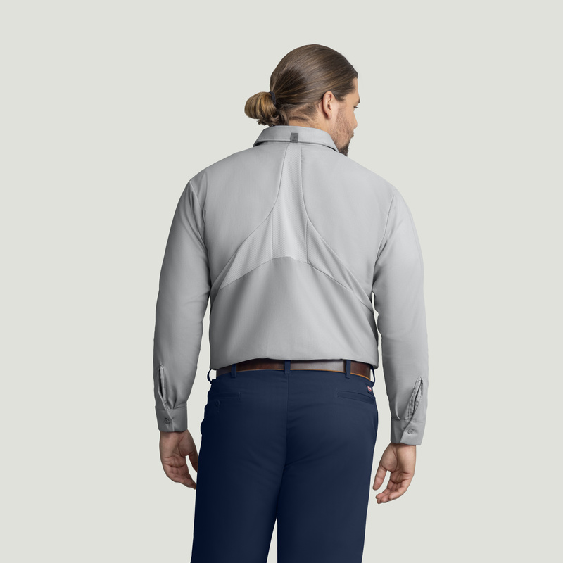 Men's Long Sleeve Work Shirt with MIMIX® image number 2