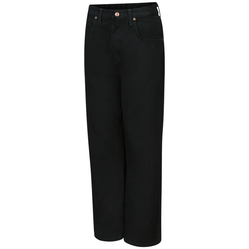 Men's Relaxed Fit Black Jean image number 1