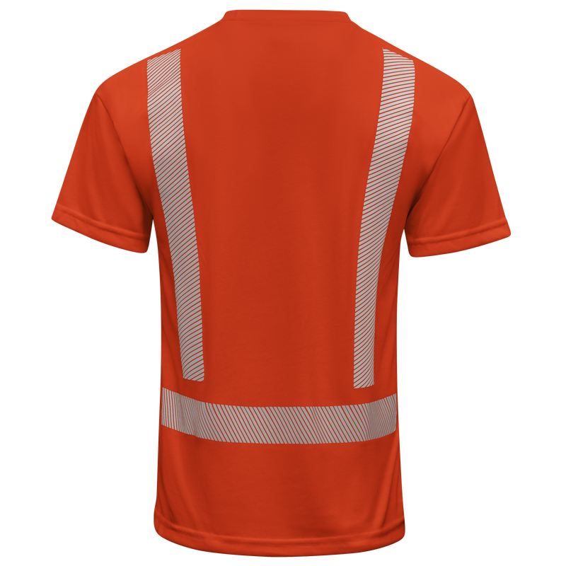 Hi-Visibility Breathable Short Sleeve Pocket T-Shirt - Type R Class 2 image number 2