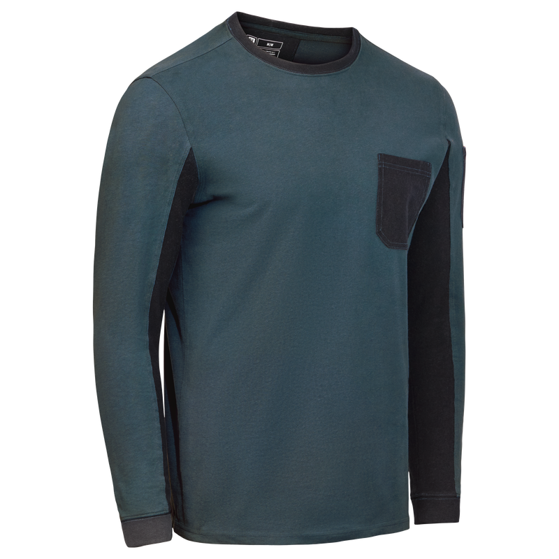 Men's Long Sleeve Slim Fit Cotton Pocket T-Shirt image number 11