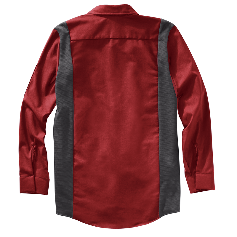 Men's Long Sleeve Performance Plus Shop Shirt with OilBlok Technology image number 5