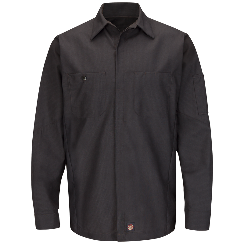 Men's Long Sleeve Solid Crew Shirt image number 1