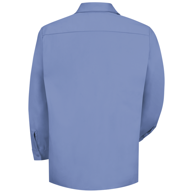 Men's Long Sleeve Wrinkle-Resistant Cotton Work Shirt image number 1