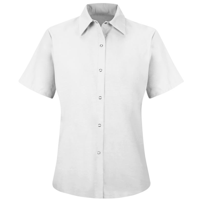 Women's Short Sleeve Specialized Pocketless Work Shirt image number 0