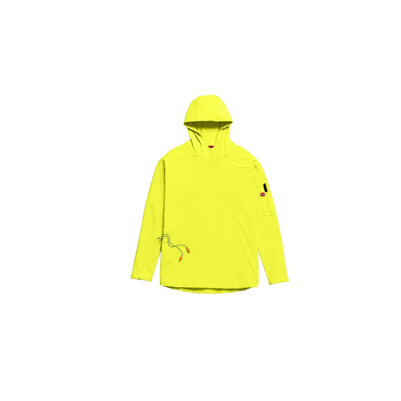 Men's Enhanced Visibility Sun Protection Pullover Hoodie image number 15