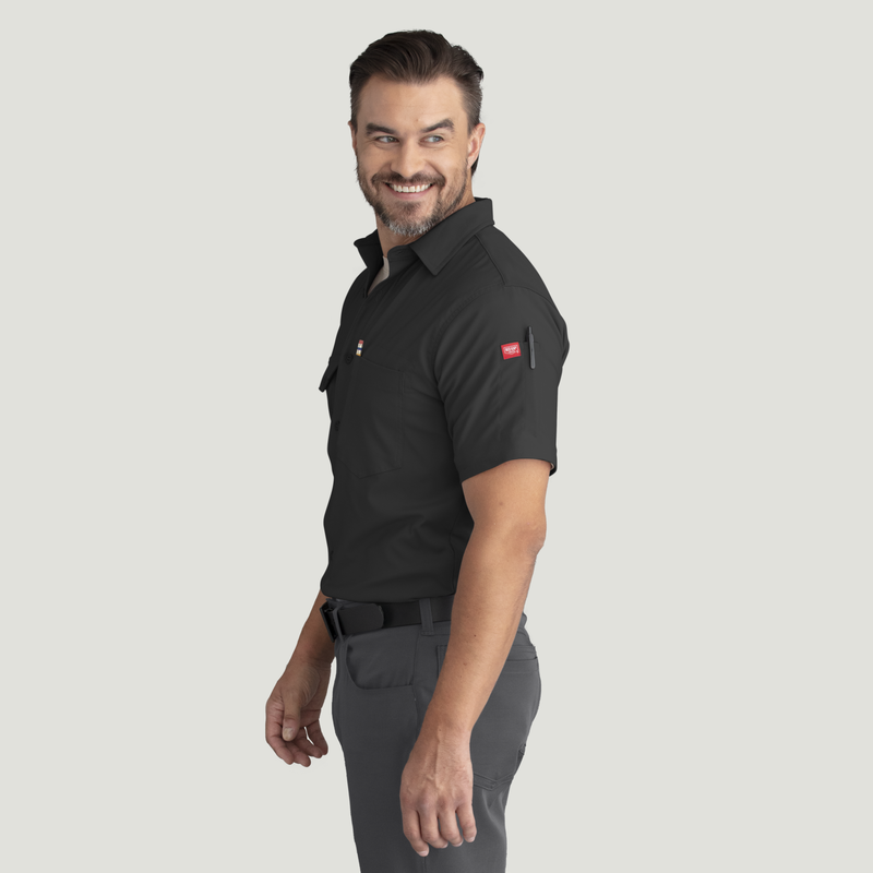 Men's Cooling Short Sleeve Work Shirt image number 7