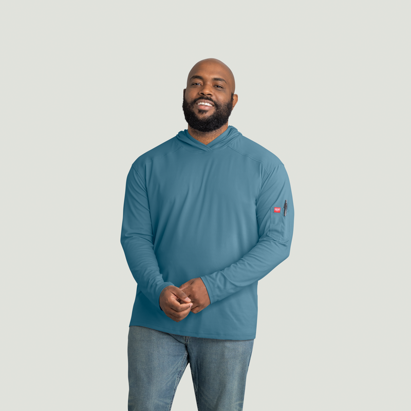 Men's Sun Protection Pullover Hoodie image number 4