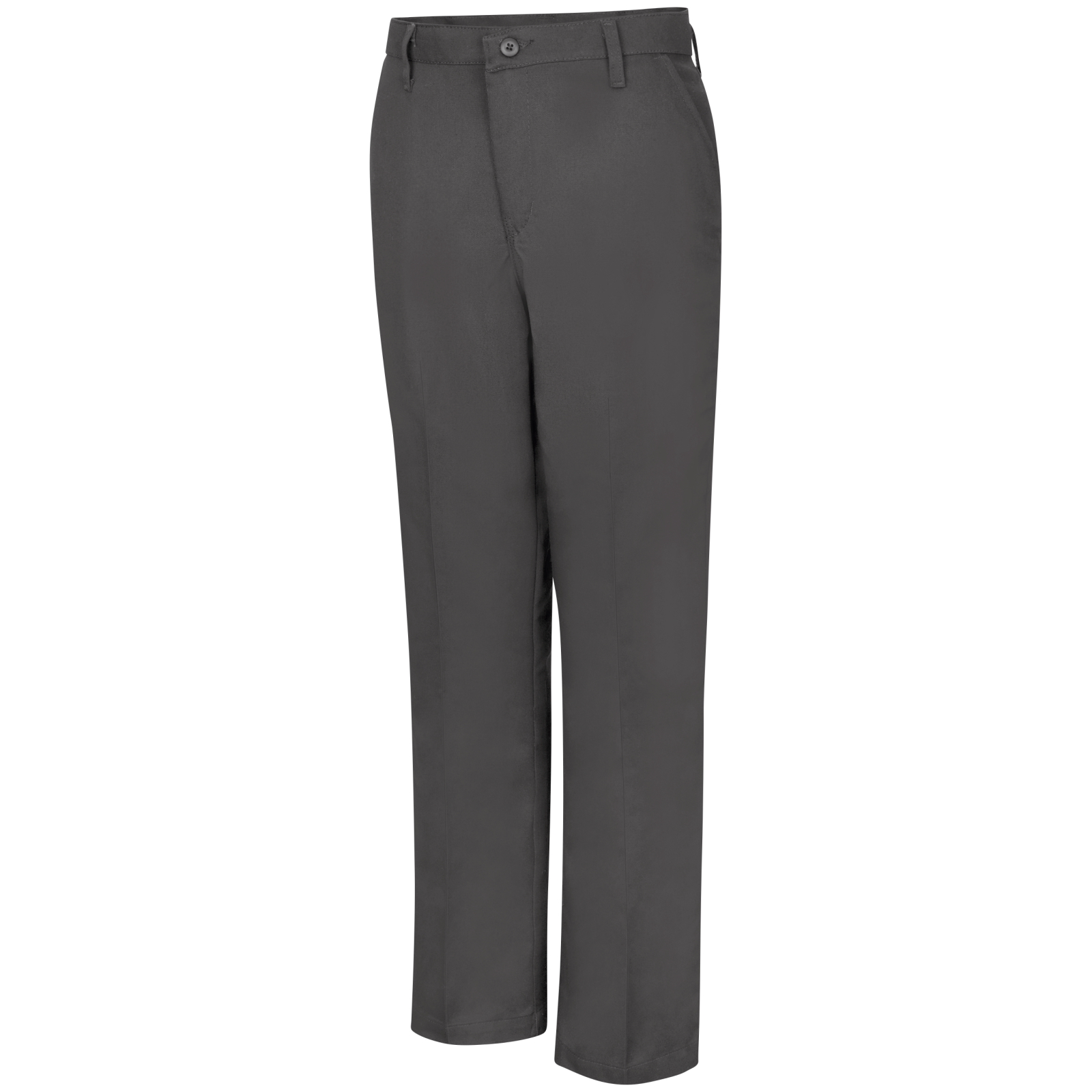 red utility pants