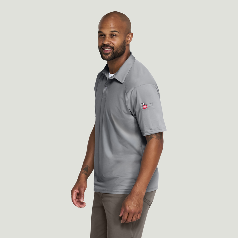 Men's Cooling Stretch Jersey Polo image number 3