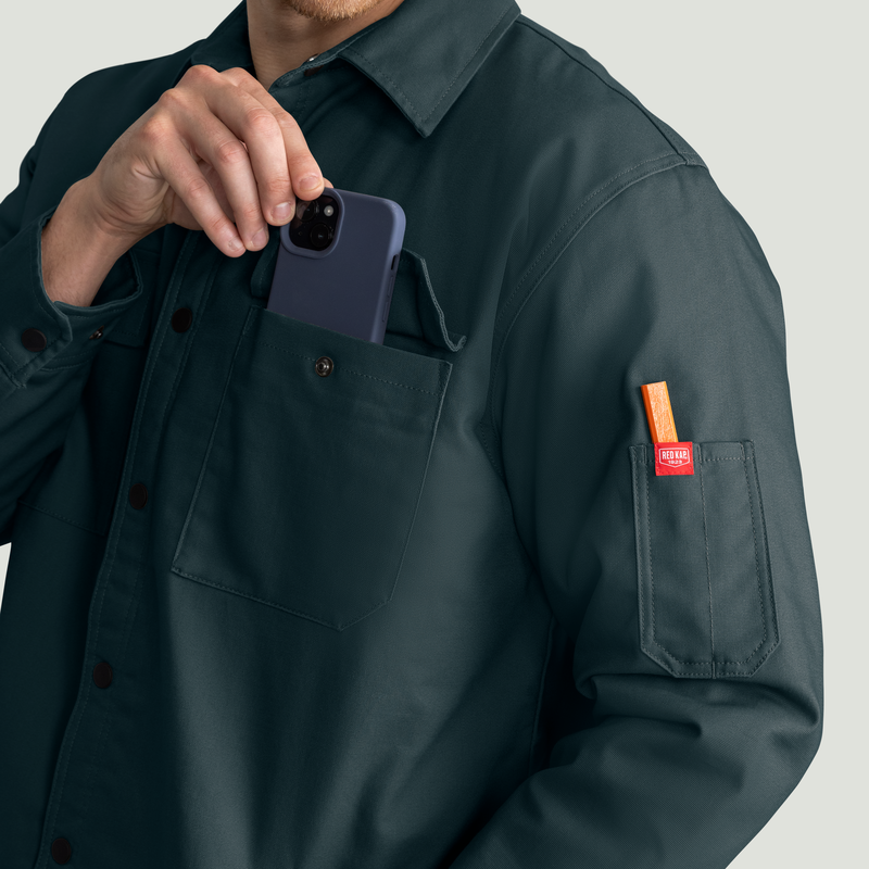 Men's Water Repellent Shirt Jacket image number 19
