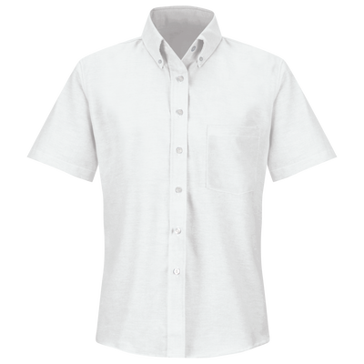Women's Short Sleeve Executive Oxford Dress Shirt