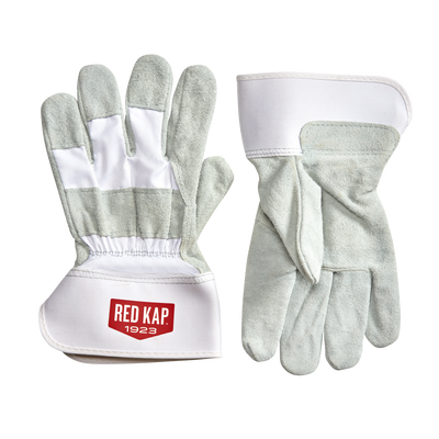 Men’s Suede Cowhide Leather Palm Gloves
