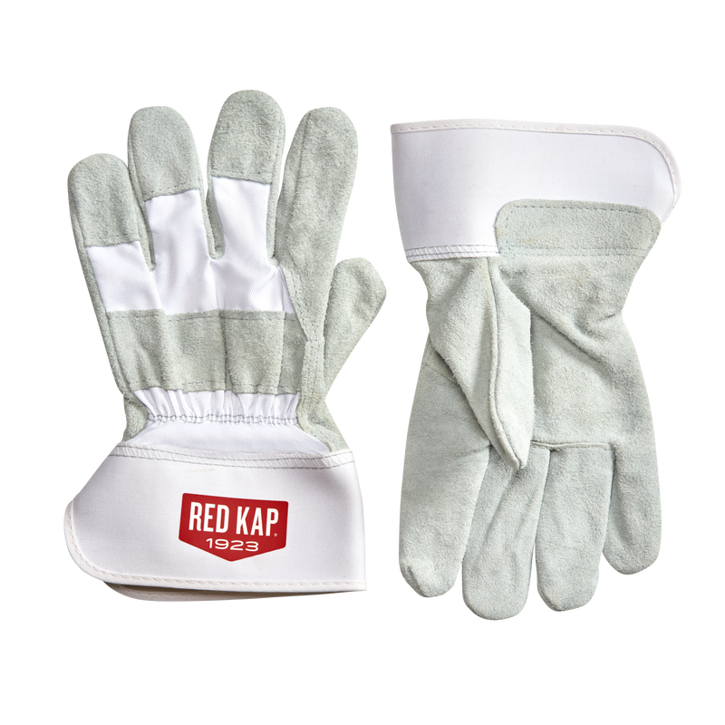 Men’s Suede Cowhide Leather Palm Gloves image number 1