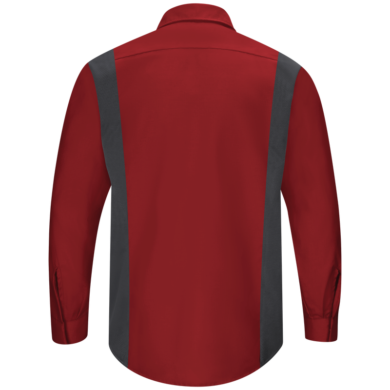 Men's Long Sleeve Performance Plus Shop Shirt with OilBlok Technology image number 1
