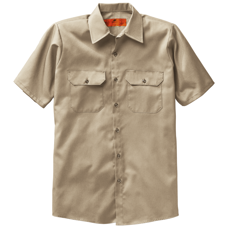 Men's Short Sleeve Utility Uniform Shirt image number 4