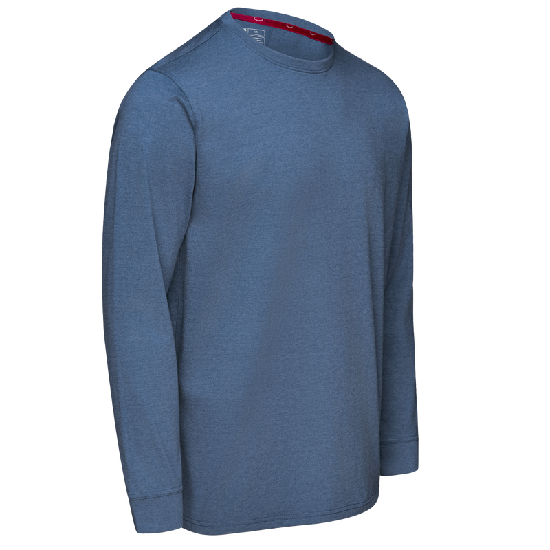 Men's Wicking Long Sleeve T-Shirt image number 7