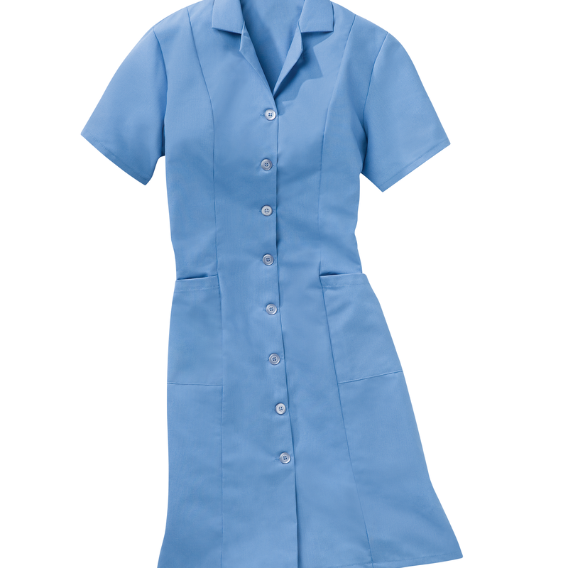 Women's Button-Front Short Sleeve Dress image number 3