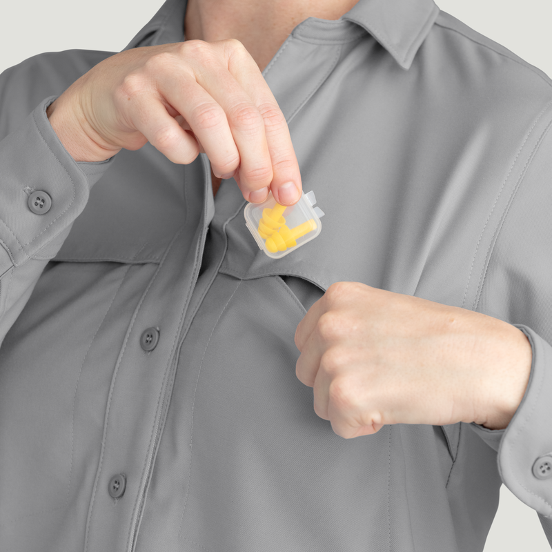 Women's Cooling Long Sleeve Work Shirt image number 14
