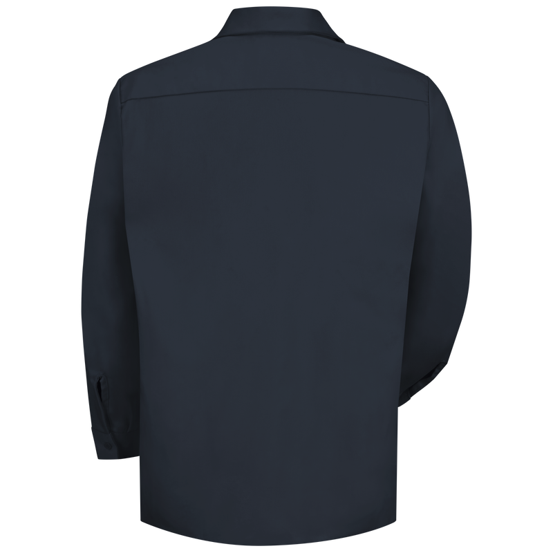 Men's Long Sleeve Wrinkle-Resistant Cotton Work Shirt image number 2
