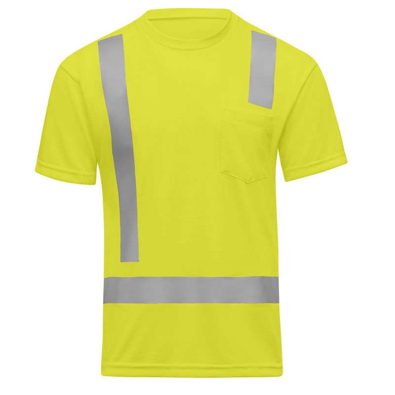 Hi-Visibility Short Sleeve Pocket T-Shirt - Type R Class 2 image number 1