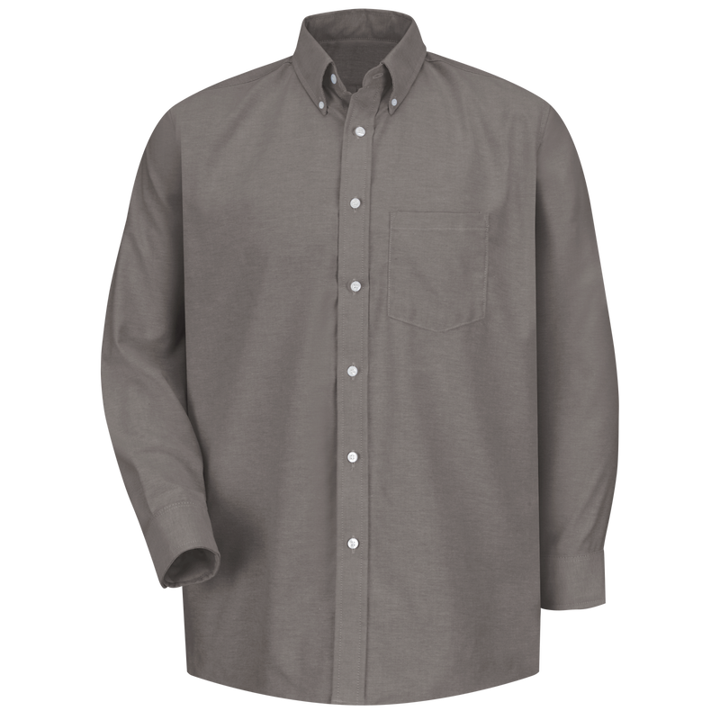Men's Long Sleeve Executive Oxford Dress Shirt image number 1