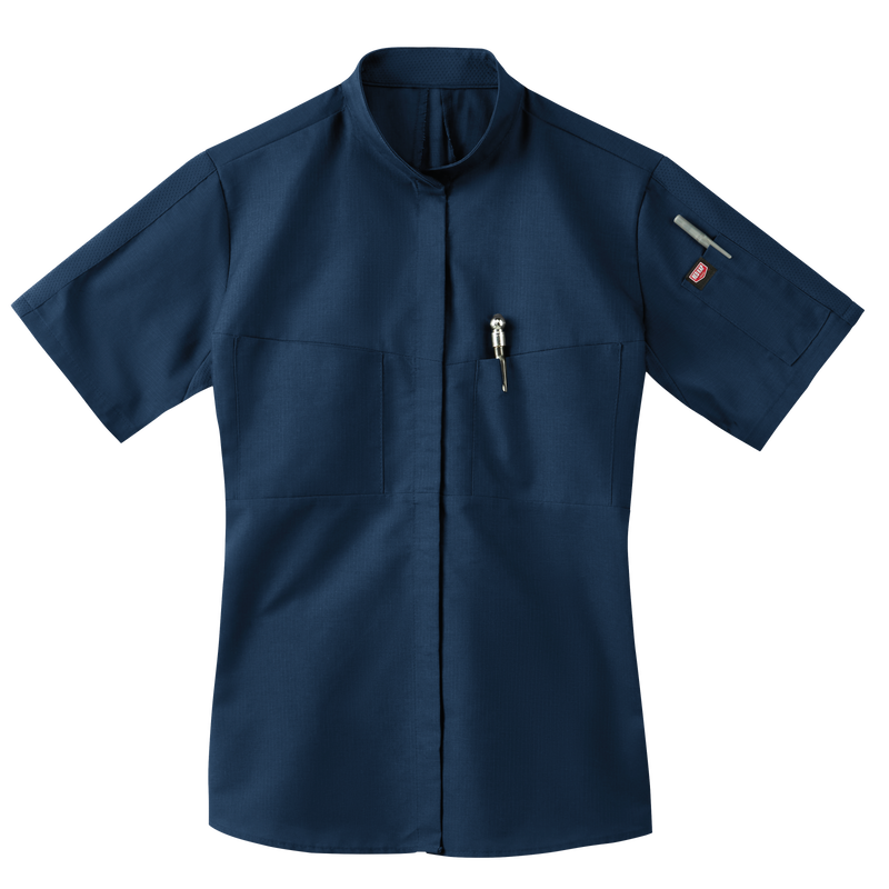 Women's Short Sleeve Performance Pro+ Work Shirt with OilBlok + MIMIX® image number 4