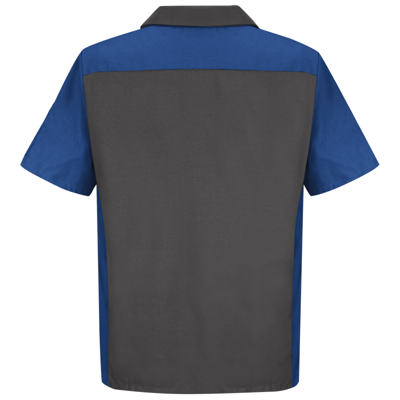 Men's Short Sleeve Two-Tone Crew Shirt image number 2