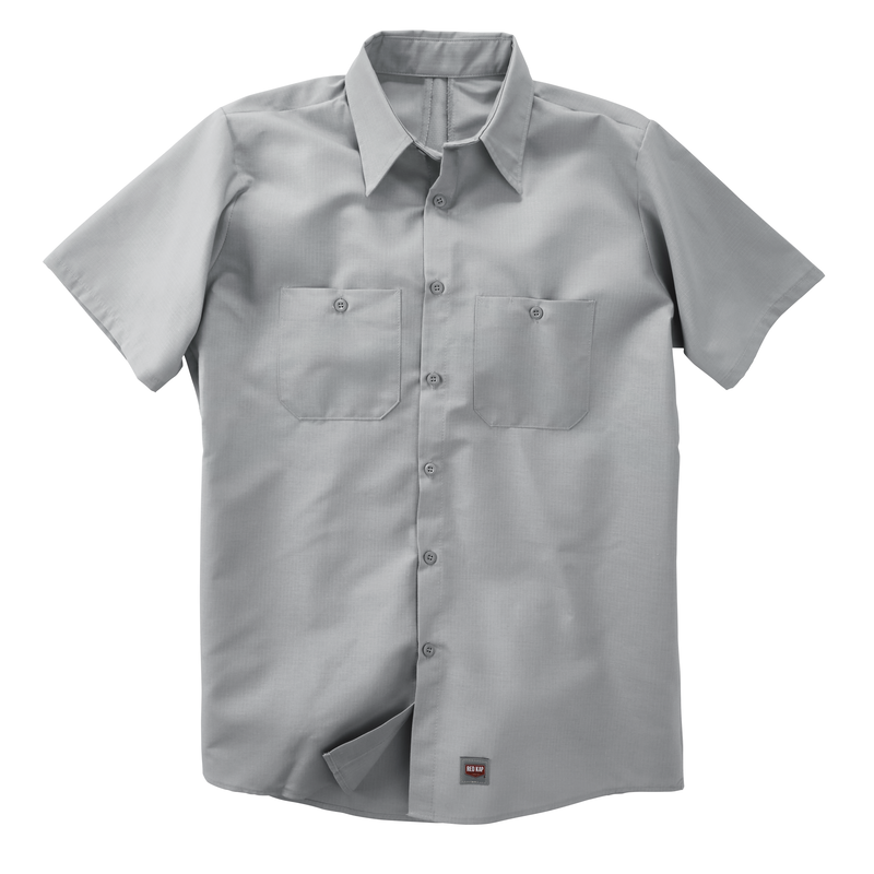 Men's Short Sleeve Work Shirt with MIMIX® image number 7