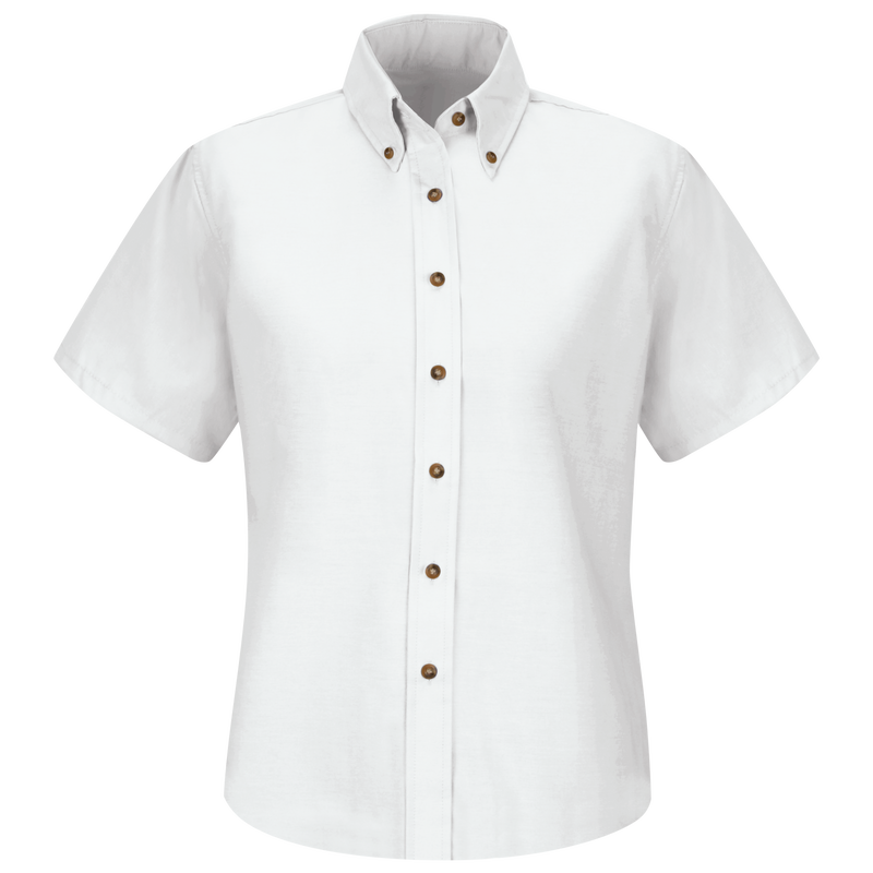 Women's Short Sleeve Poplin Dress Shirt image number 0