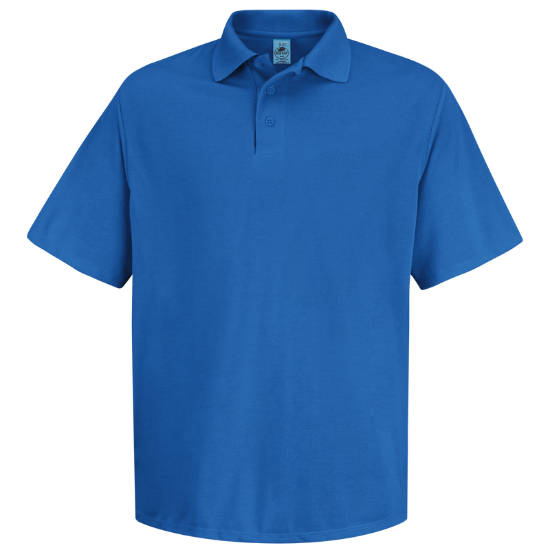 Men's Short Sleeve Spun Polyester Pocketless Polo image number 1