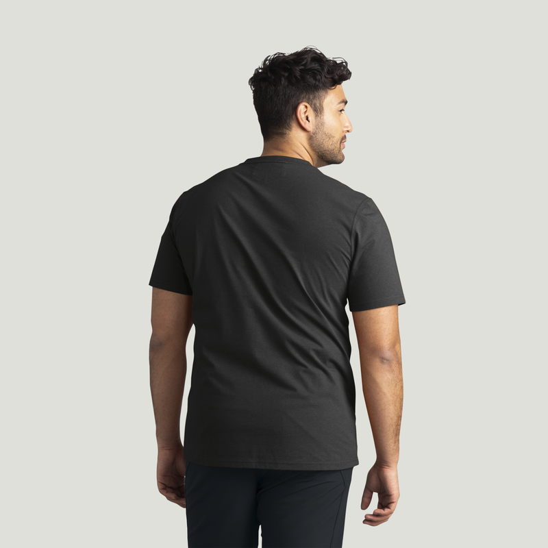 Men's Short Sleeve Midweight Slim Fit Performance Tee image number 6