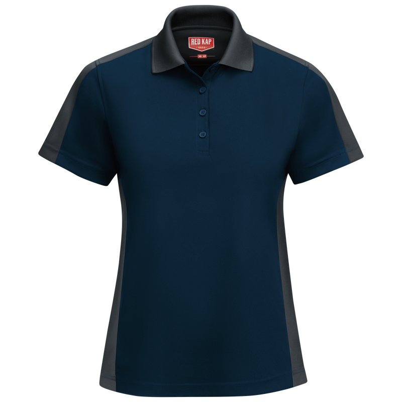 Women's Short Sleeve Performance Knit® Two-Tone Polo image number 0