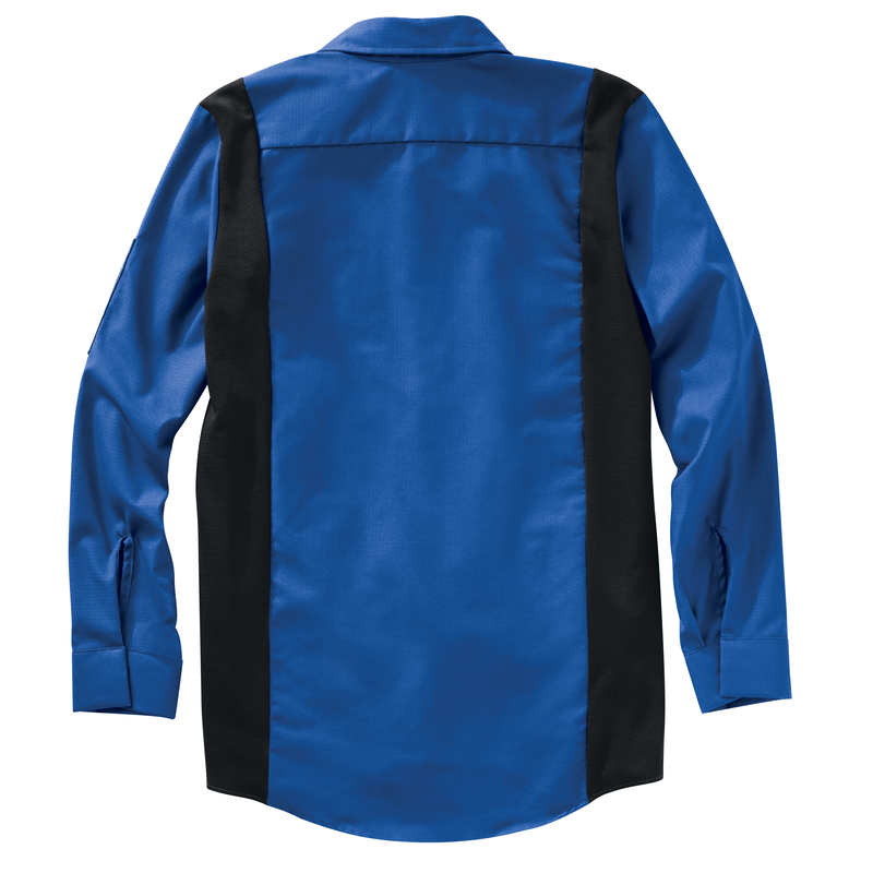 Men's Long Sleeve Performance Plus Shop Shirt with OilBlok Technology image number 6