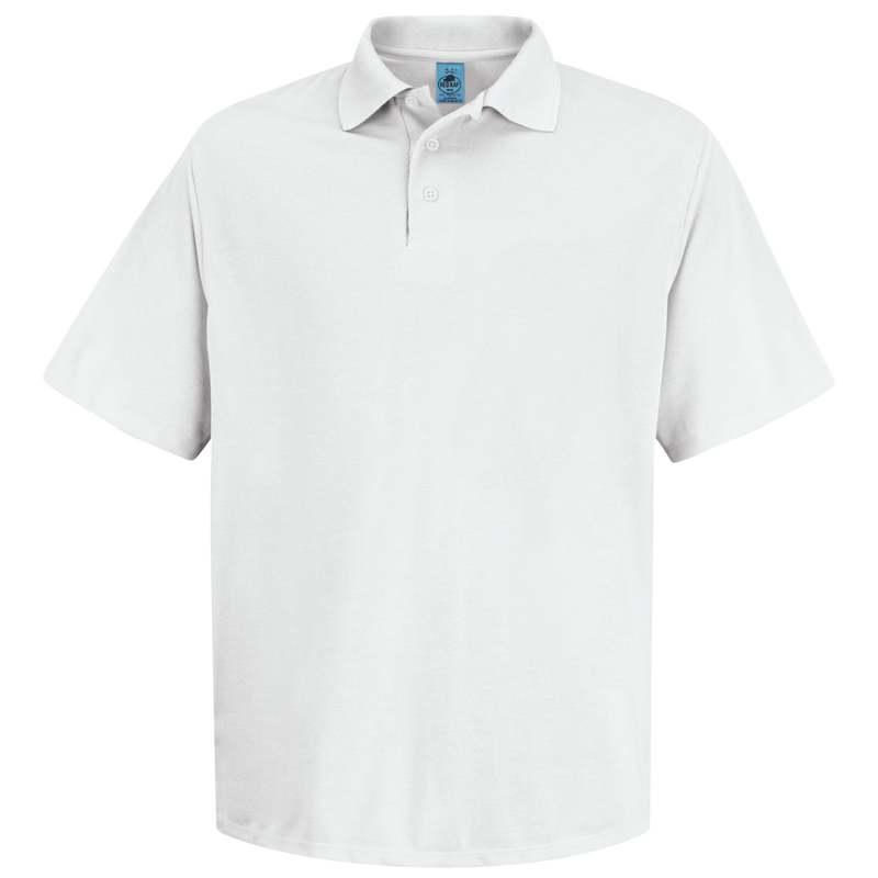 Men's Short Sleeve Spun Polyester Pocketless Polo image number 1