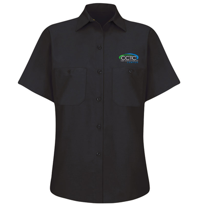 Women's Short Sleeve Industrial Work Shirt