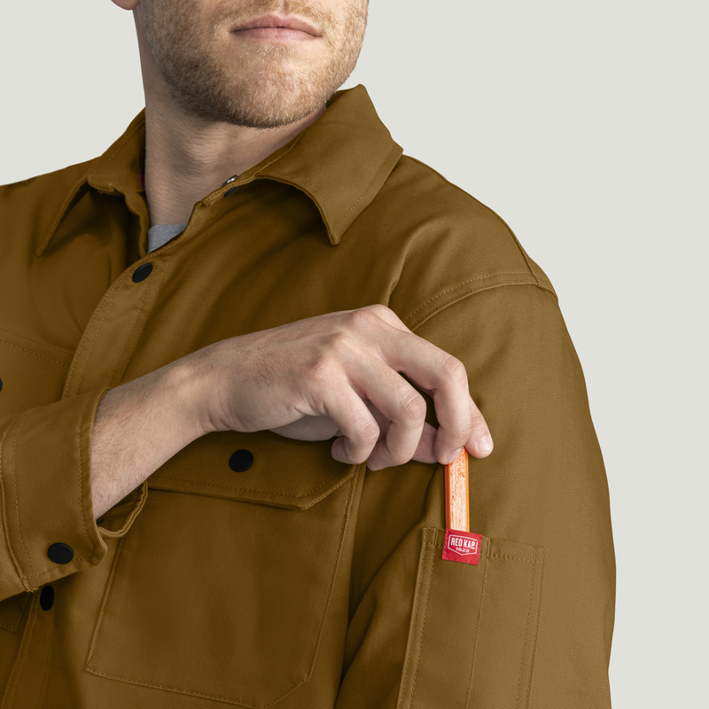 Men's Water Repellent Shirt Jacket image number 15